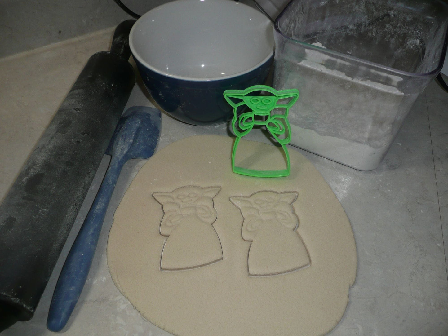 Baby Yoda Coffee Soup Adorable Space Child Star Wars Cookie Cutter USA PR3362