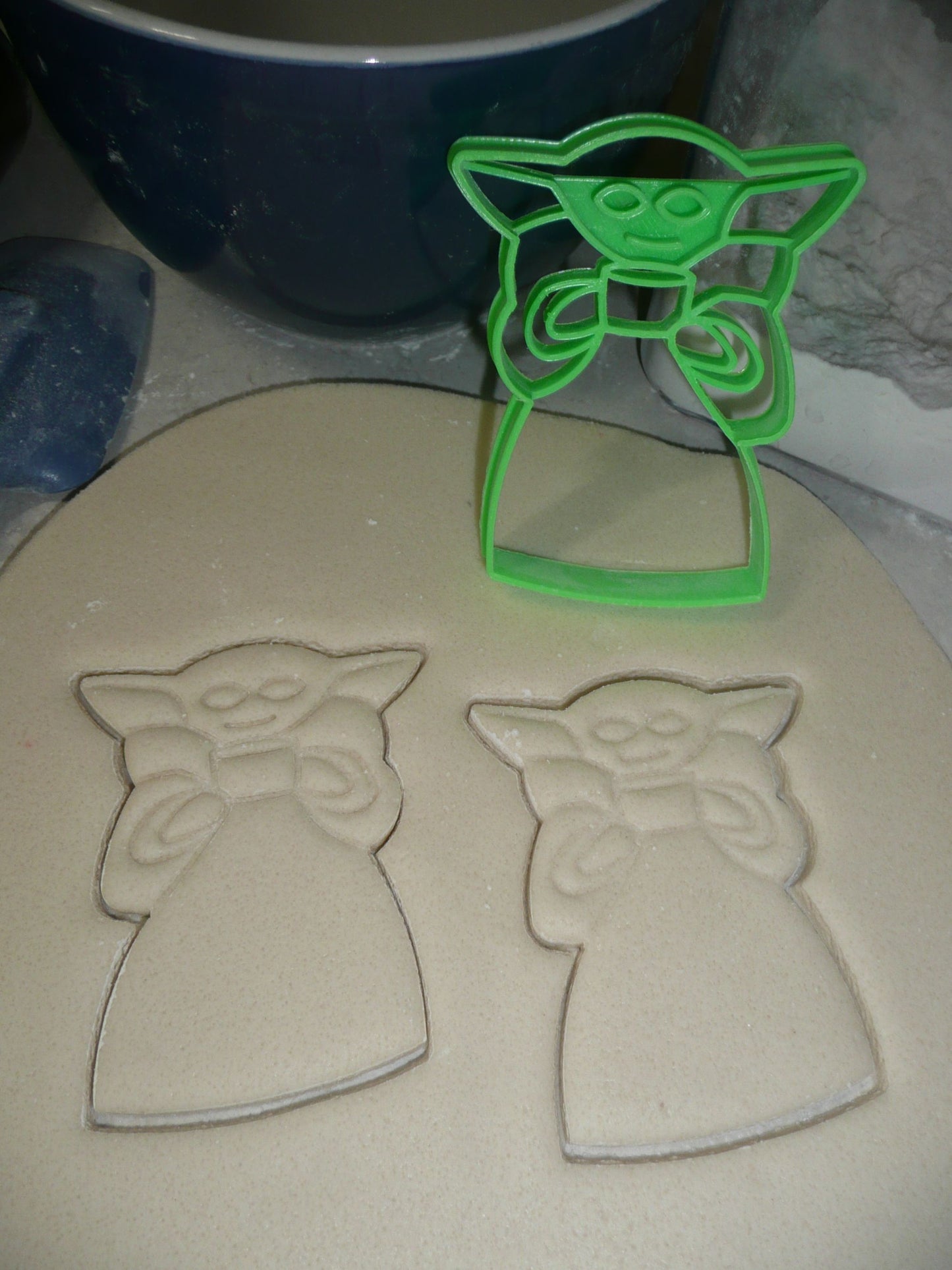 Baby Yoda Coffee Soup Adorable Space Child Star Wars Cookie Cutter USA PR3362