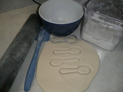 Spoon Outline Flatware Cutlery Utensil Cookie Cutter Baking Tool USA PR3403