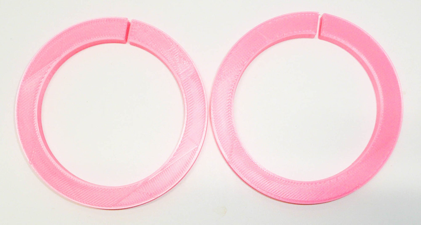 Rolling Pin Guides Set of Two 3/8 Inch 10mm Depth for 63.5mm Diameter USA PR2964