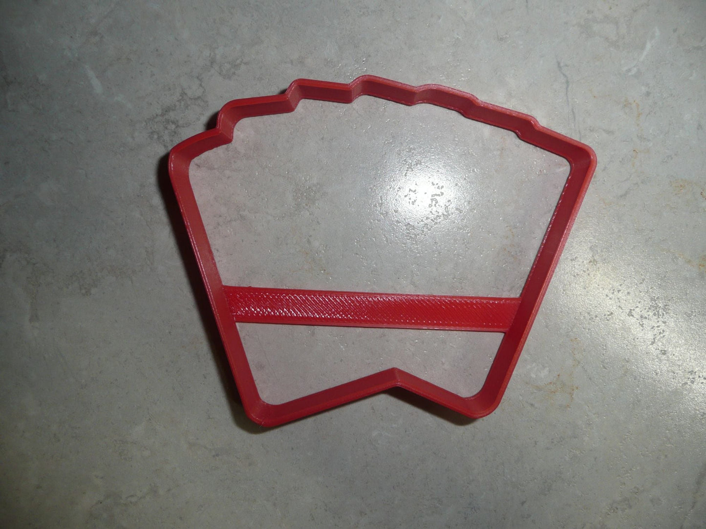 Royal Flush Card Fan Outline Poker Game Cookie Cutter USA PR3386