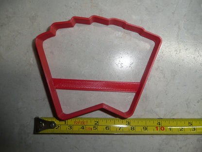 Royal Flush Card Fan Outline Poker Game Cookie Cutter USA PR3386