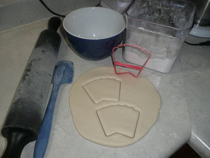 Royal Flush Card Fan Outline Poker Game Cookie Cutter USA PR3386