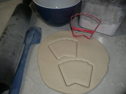 Royal Flush Card Fan Outline Poker Game Cookie Cutter USA PR3386