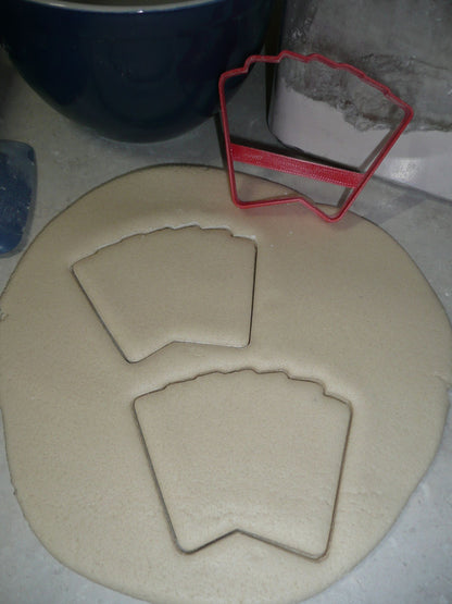 Royal Flush Card Fan Outline Poker Game Cookie Cutter USA PR3386