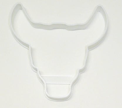 Cow Skull Outline Tattoo Symbol Protection Courage Cookie Cutter USA PR3389