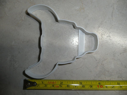Cow Skull Outline Tattoo Symbol Protection Courage Cookie Cutter USA PR3389