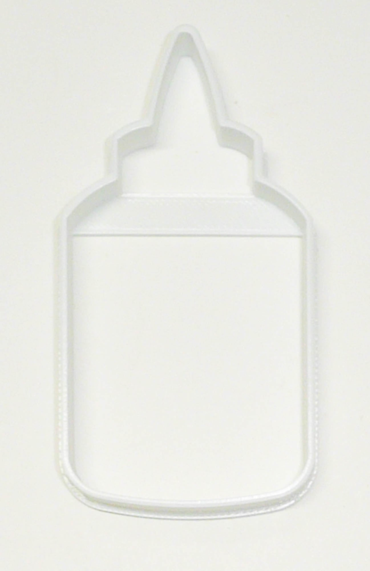 Bottle Of Glue Outline School Supplies Art Class Crafts Cookie Cutter USA PR3391