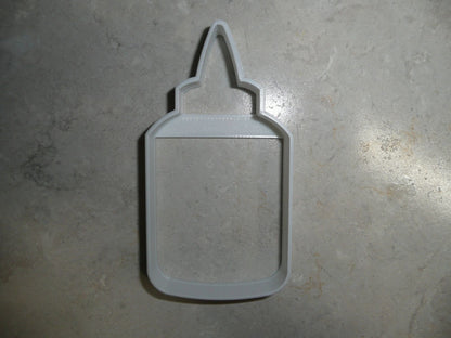 Bottle Of Glue Outline School Supplies Art Class Crafts Cookie Cutter USA PR3391