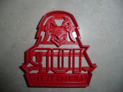 IUP Indiana University Pennsylvania Crimson Hawks Cookie Cutter USA PR3381