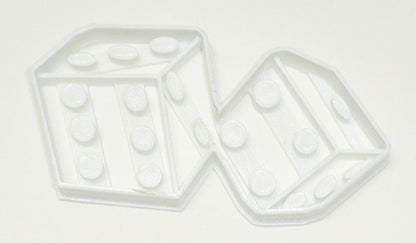 Pair Of Dice Board Game Roll Cards Poker Cookie Cutter Baking Tool USA PR3387