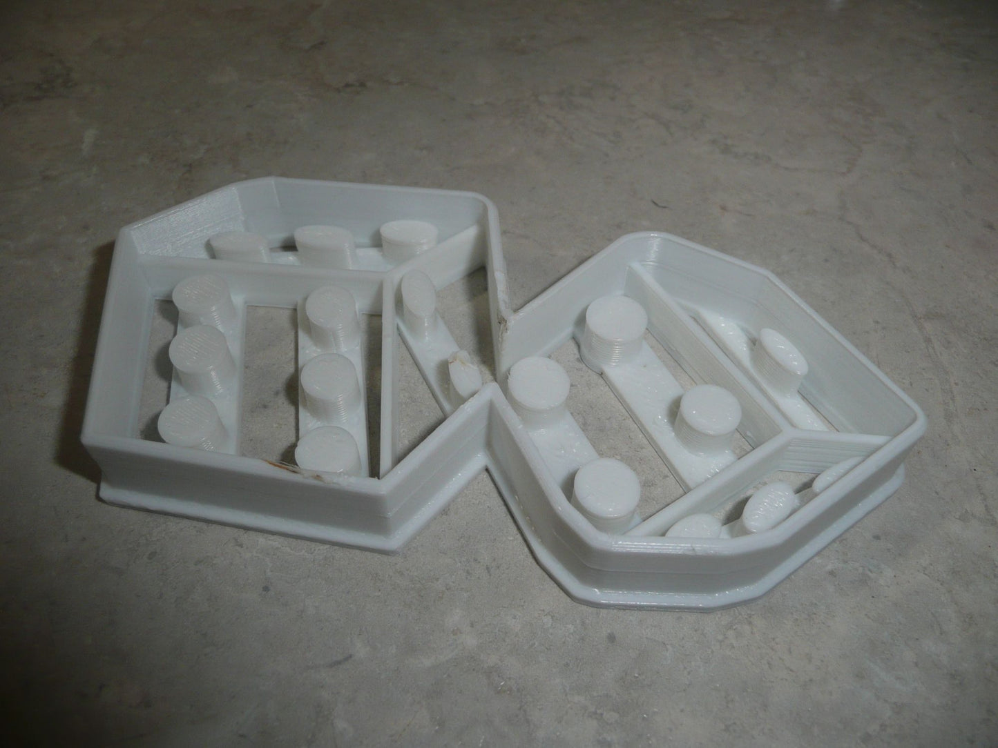 Pair Of Dice Board Game Roll Cards Poker Cookie Cutter Baking Tool USA PR3387