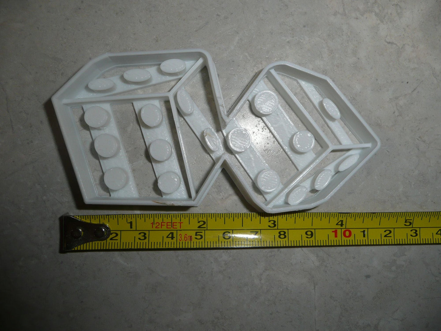 Pair Of Dice Board Game Roll Cards Poker Cookie Cutter Baking Tool USA PR3387