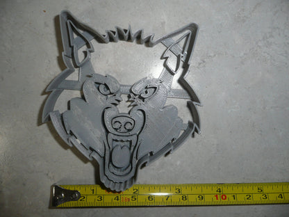 Wolf Face Detailed Wild Animal Canine Baking Tool Cookie Cutter USA PR3382