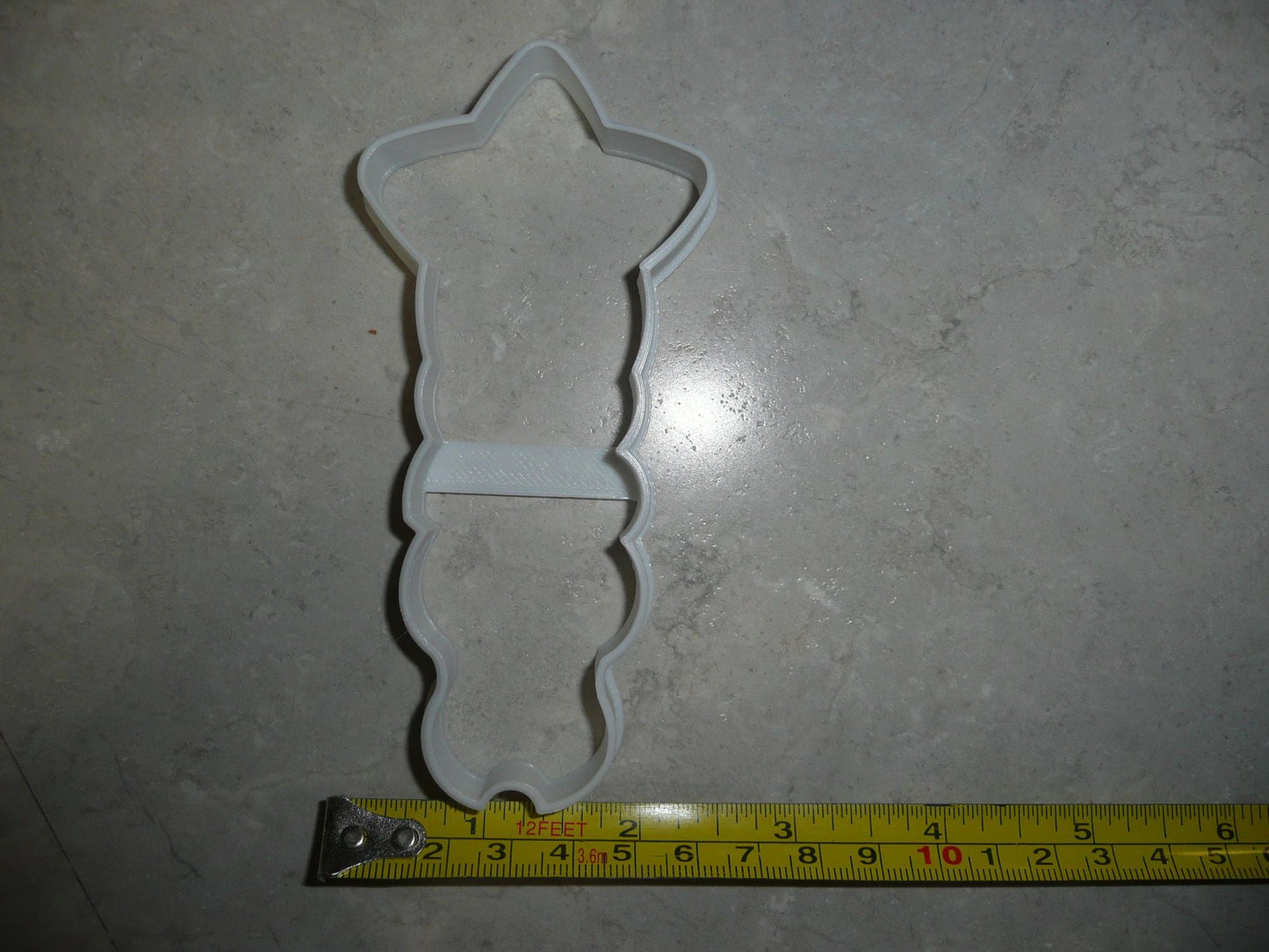 Fairy Wand Outline Princess Make Believe Cookie Cutter USA PR3172