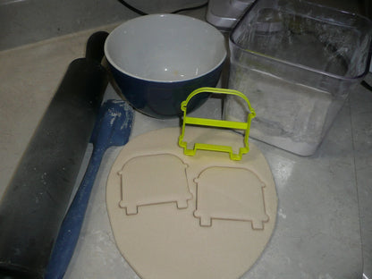 School Bus Schoolbus Front Outline Student Transport Cookie Cutter USA PR3369