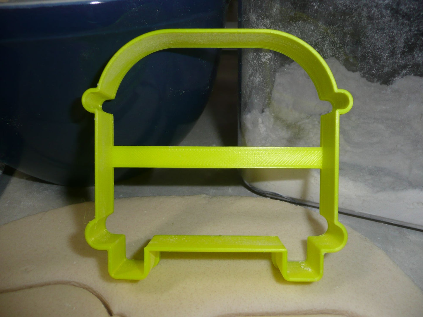 School Bus Schoolbus Front Outline Student Transport Cookie Cutter USA PR3369