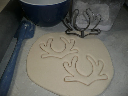 Deer Antlers Outline Elk Whitetail Moose Mount Outdoors Cookie Cutter USA PR3388
