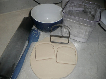 Sliced Bread Outline Sandwich Toast Slice Cookie Cutter USA PR3406