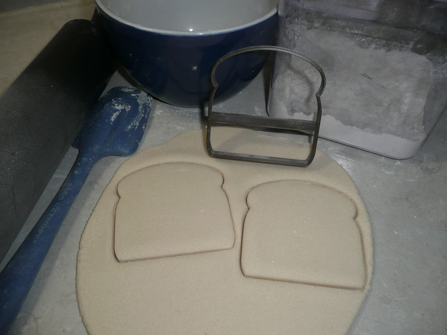 Sliced Bread Outline Sandwich Toast Slice Cookie Cutter USA PR3406