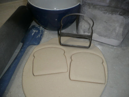 Sliced Bread Outline Sandwich Toast Slice Cookie Cutter USA PR3406