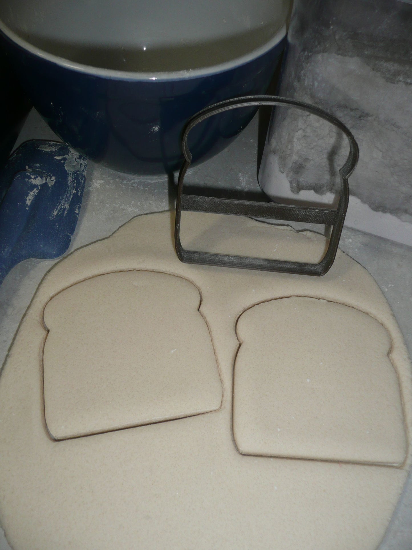 Sliced Bread Outline Sandwich Toast Slice Cookie Cutter USA PR3406