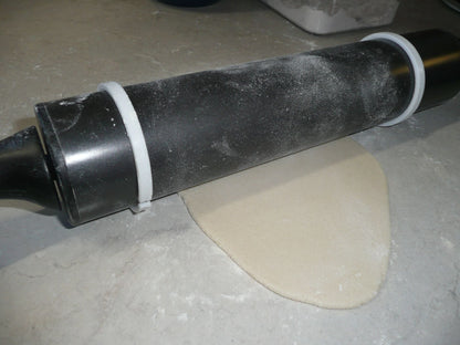 Rolling Pin Guides Set of Two 1/8 Inch 4mm Depth for 63.5mm Diameter PR2962