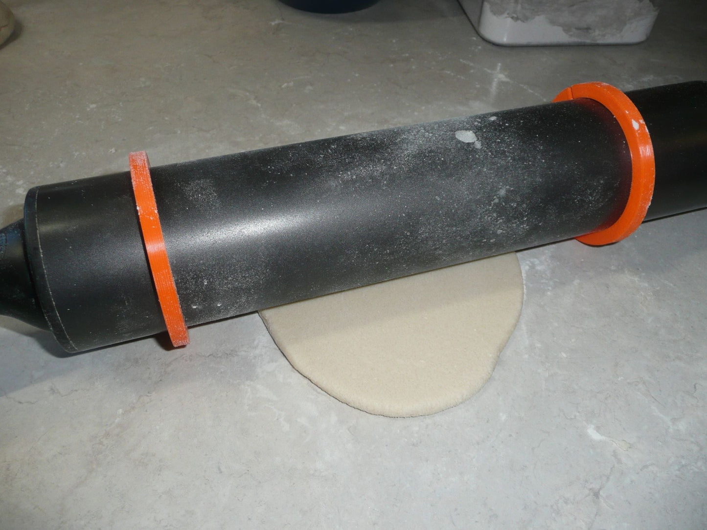 Rolling Pin Guides Set of Two 1/4 Inch 6mm Depth for 63.5mm Diameter USA PR2963