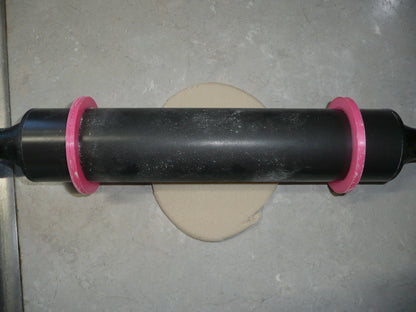 Rolling Pin Guides Set of Two 3/8 Inch 10mm Depth for 63.5mm Diameter USA PR2964