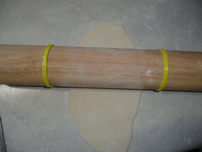Rolling Pin Guides Set of Two 1/16 Inch 2mm Depth for 69.65mm Diameter PR2915