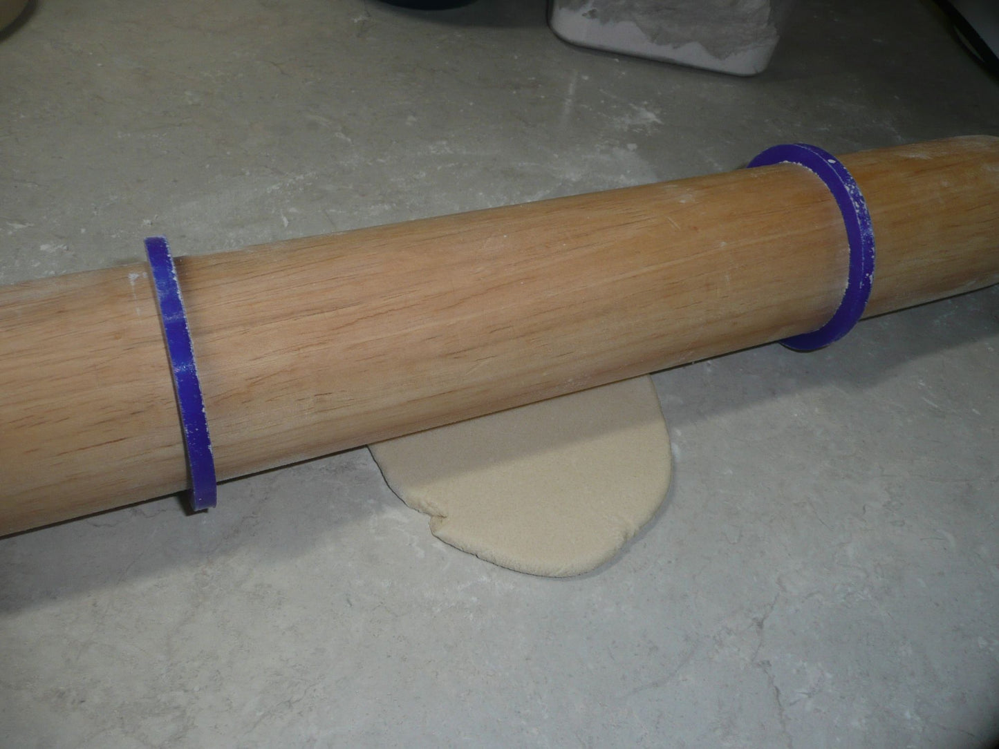 Rolling Pin Guides Set of Two 1/4 Inch 6mm Depth for 69.65mm Diameter PR2917
