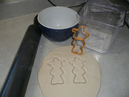 Boy with Poncho and Sombrero Mexican Fiesta Cookie Cutter USA PR3073