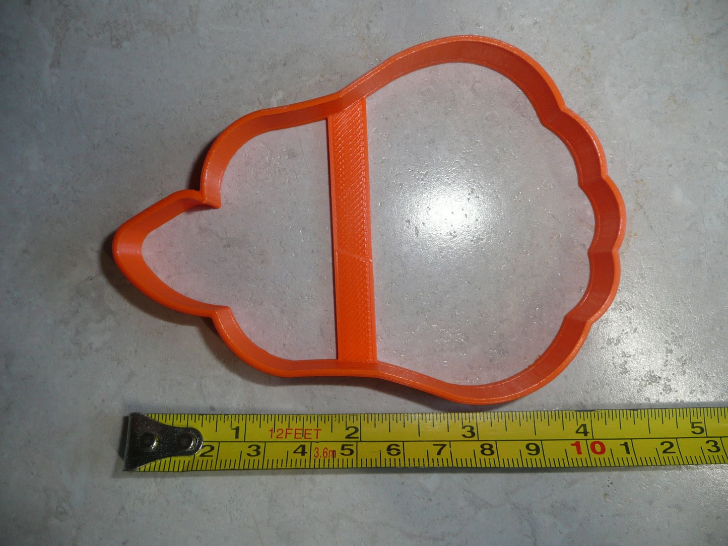 Tall Pumpkin Outline Autumn Fall Season Cookie Cutter USA PR3074