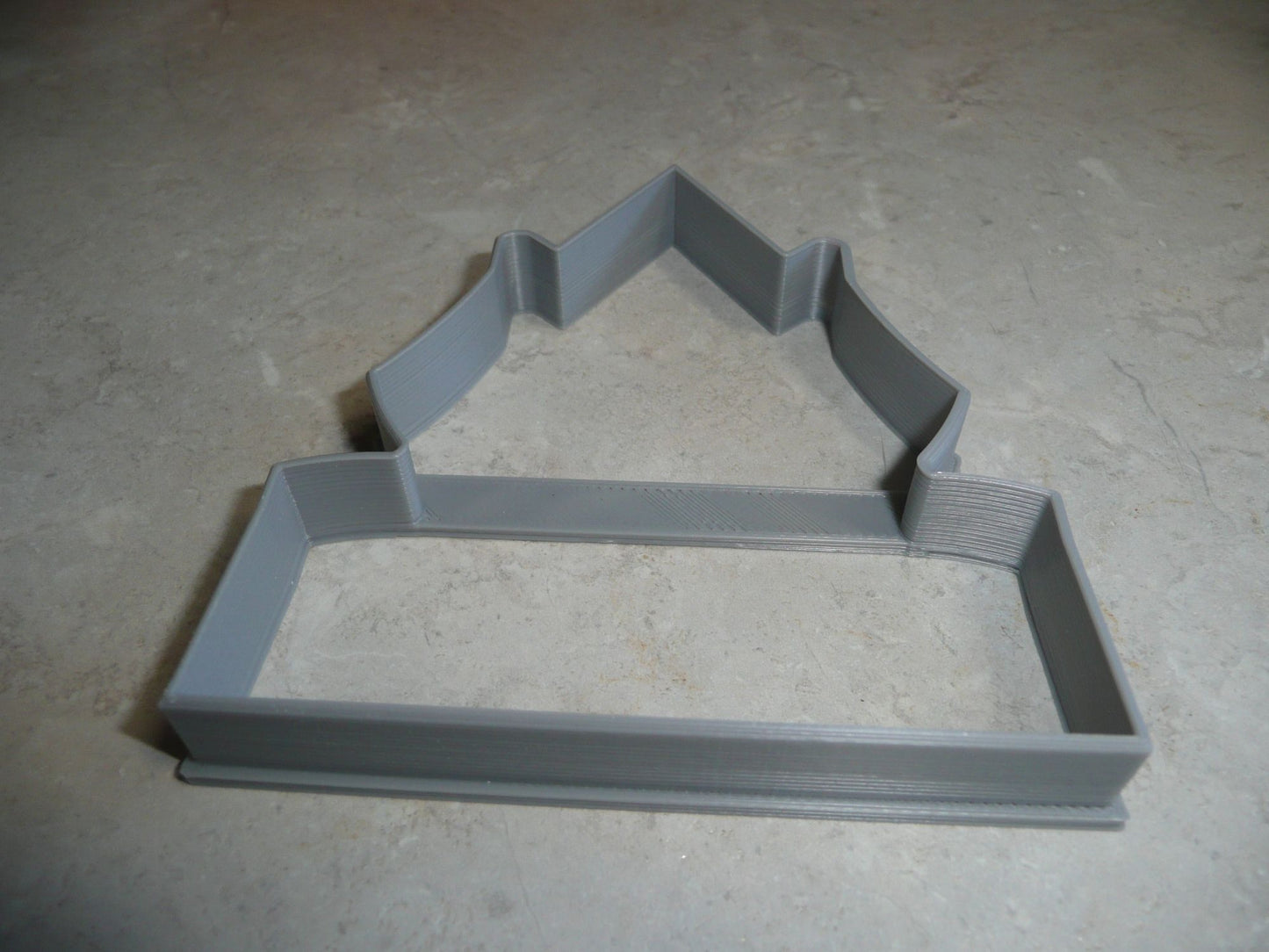 Castle Outline Medieval Times Stone Building Cookie Cutter USA PR3176