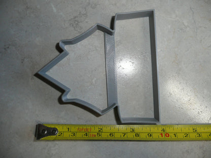 Castle Outline Medieval Times Stone Building Cookie Cutter USA PR3176
