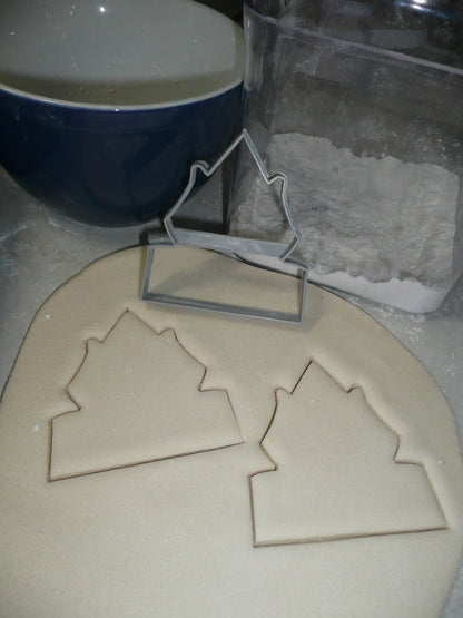 Castle Outline Medieval Times Stone Building Cookie Cutter USA PR3176