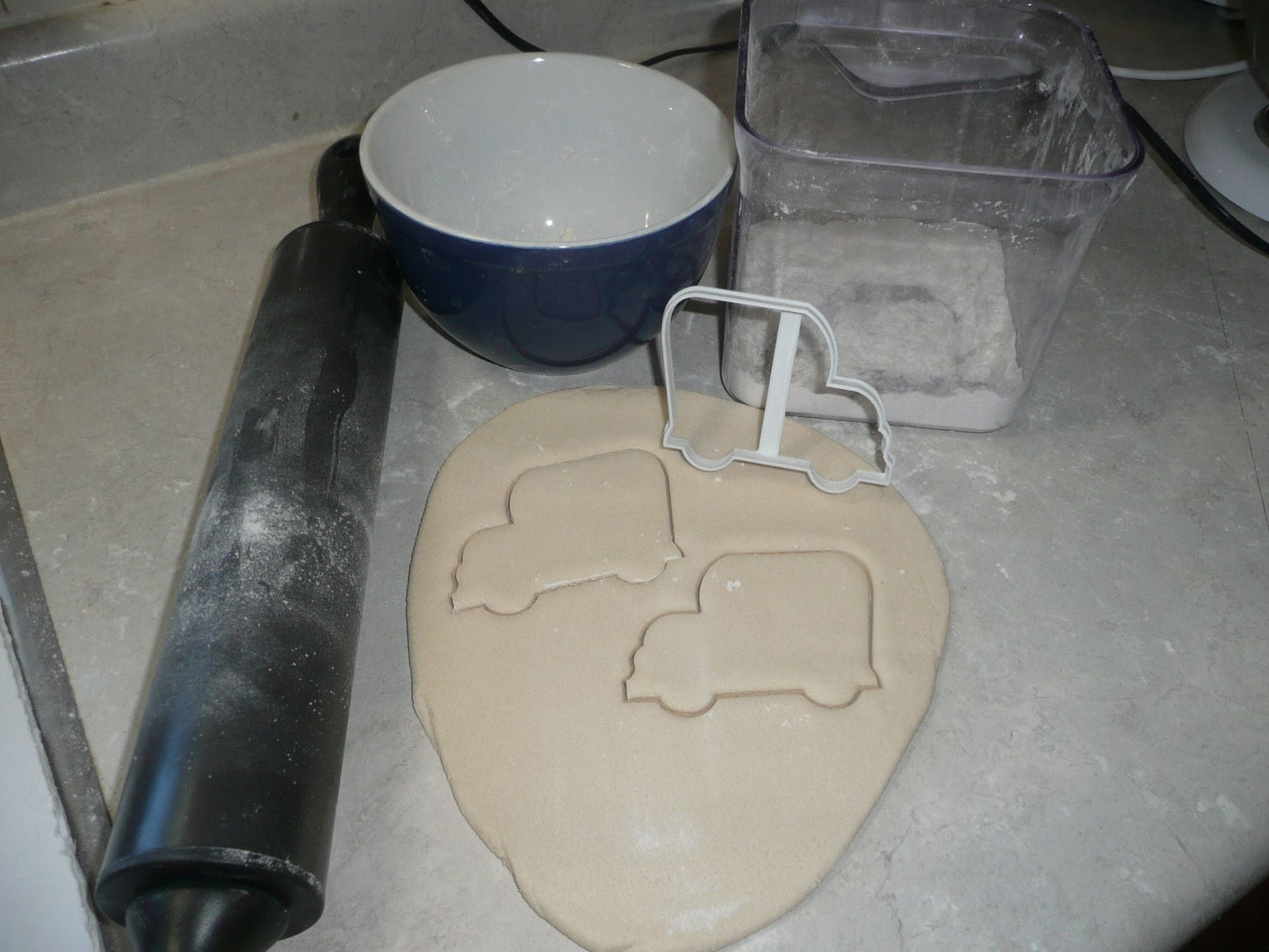 Mail Truck Outline Postal Van Post Service Cookie Cutter USA PR3177
