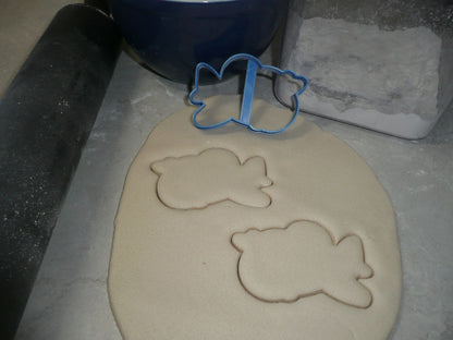 Side of Plane Airplane Outline Flying Travel Cookie Cutter USA PR3179