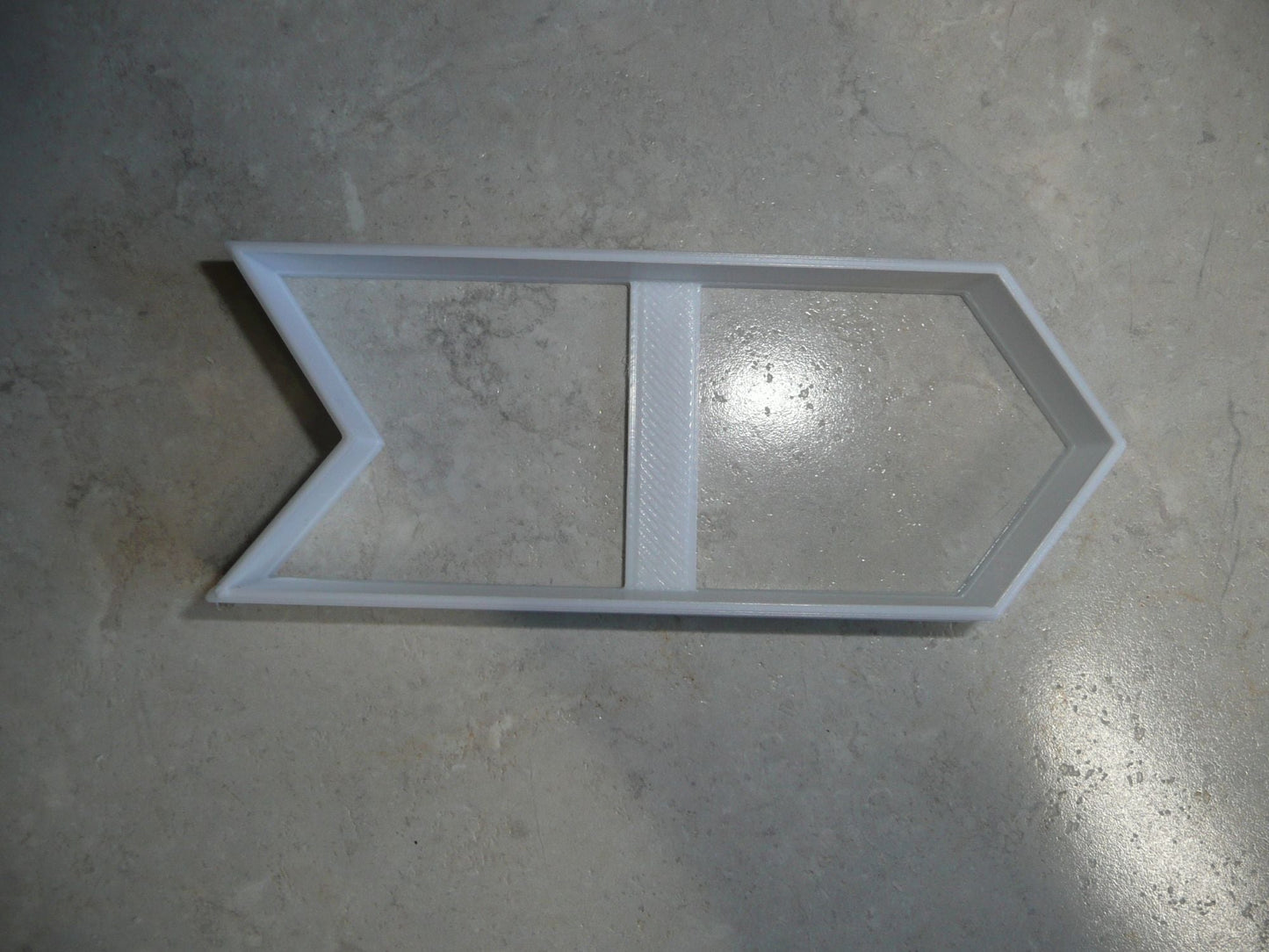Forward Arrow Direction Outline Shape Cookie Cutter USA PR3180