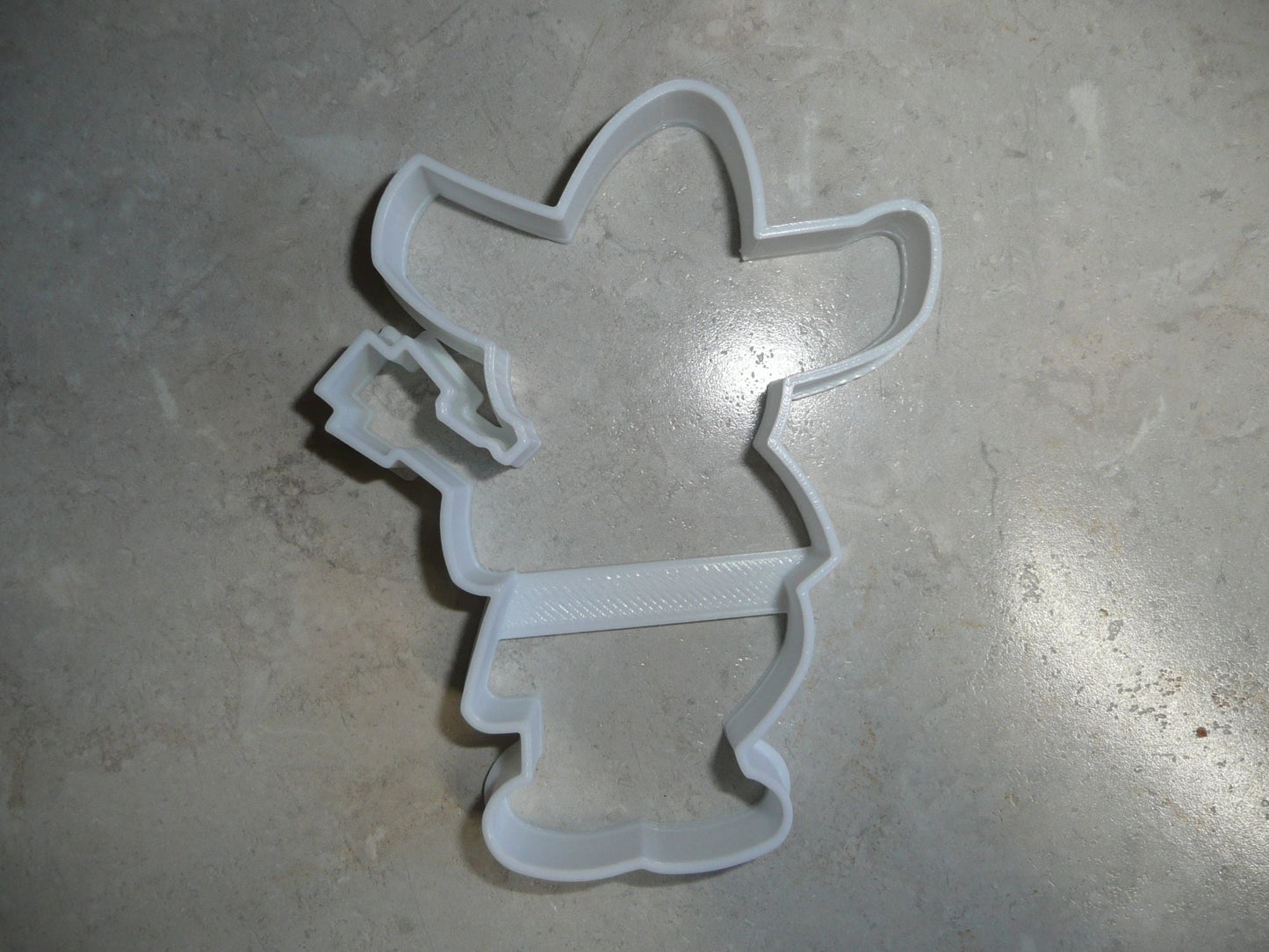 Mariachi Guy Guitar Dia De Muertos Mexico Cookie Cutter USA PR3184