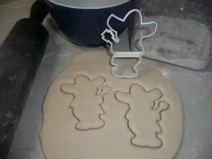 Mariachi Guy Guitar Dia De Muertos Mexico Cookie Cutter USA PR3184