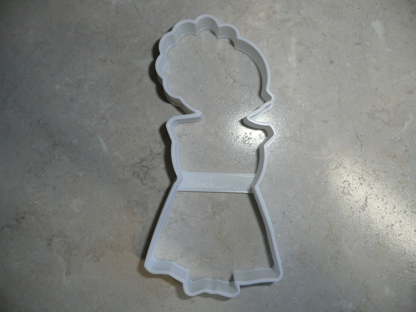 Lady Woman Outline Dia De Muertos Mexico Cookie Cutter USA PR3185