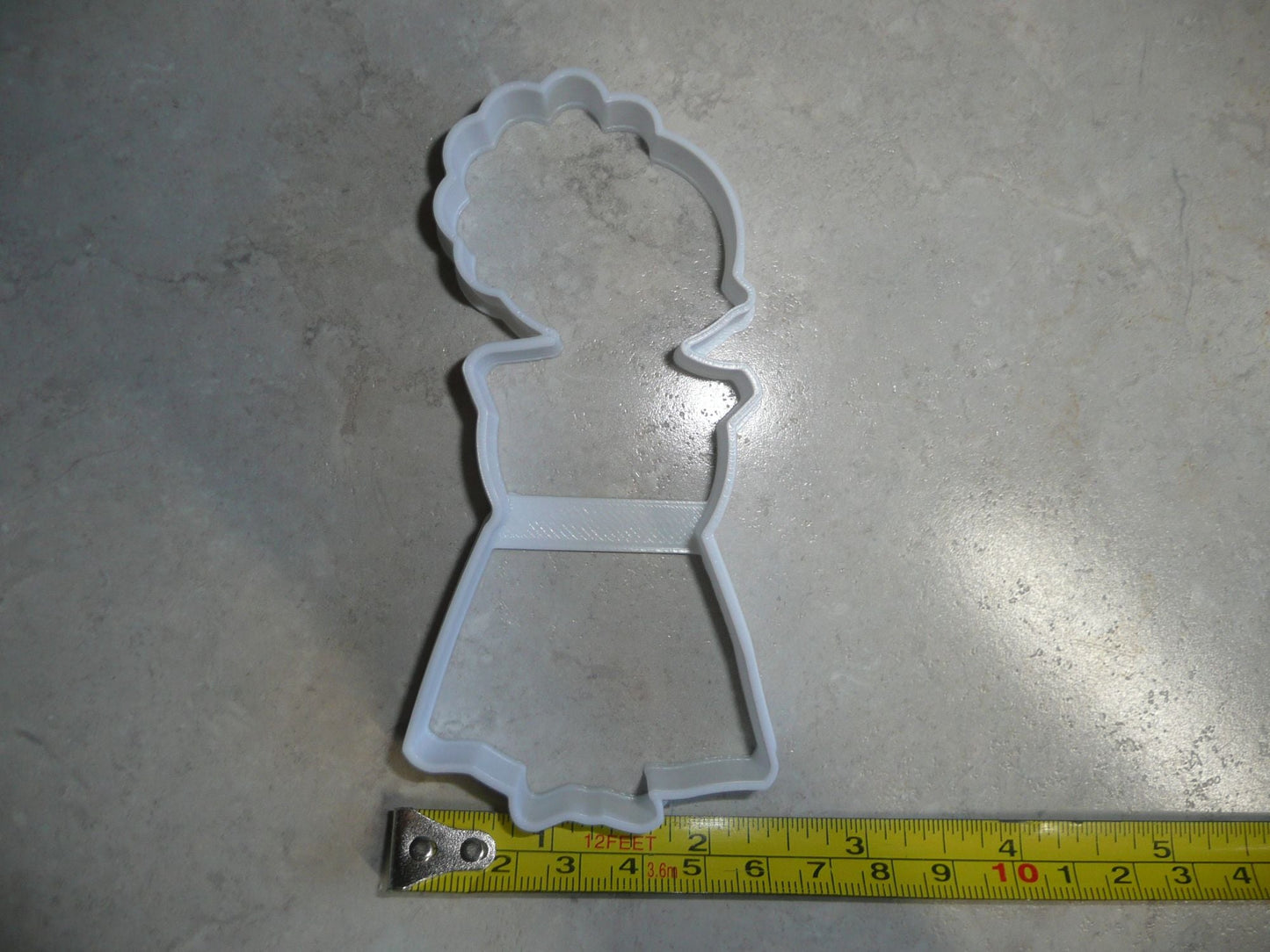 Lady Woman Outline Dia De Muertos Mexico Cookie Cutter USA PR3185