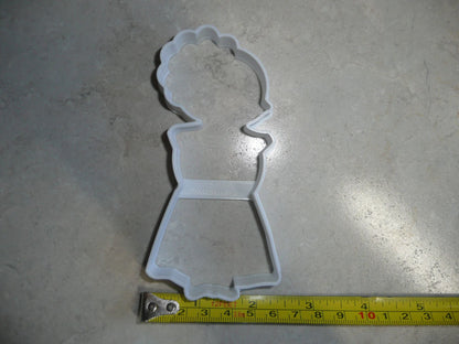 Lady Woman Outline Dia De Muertos Mexico Cookie Cutter USA PR3185