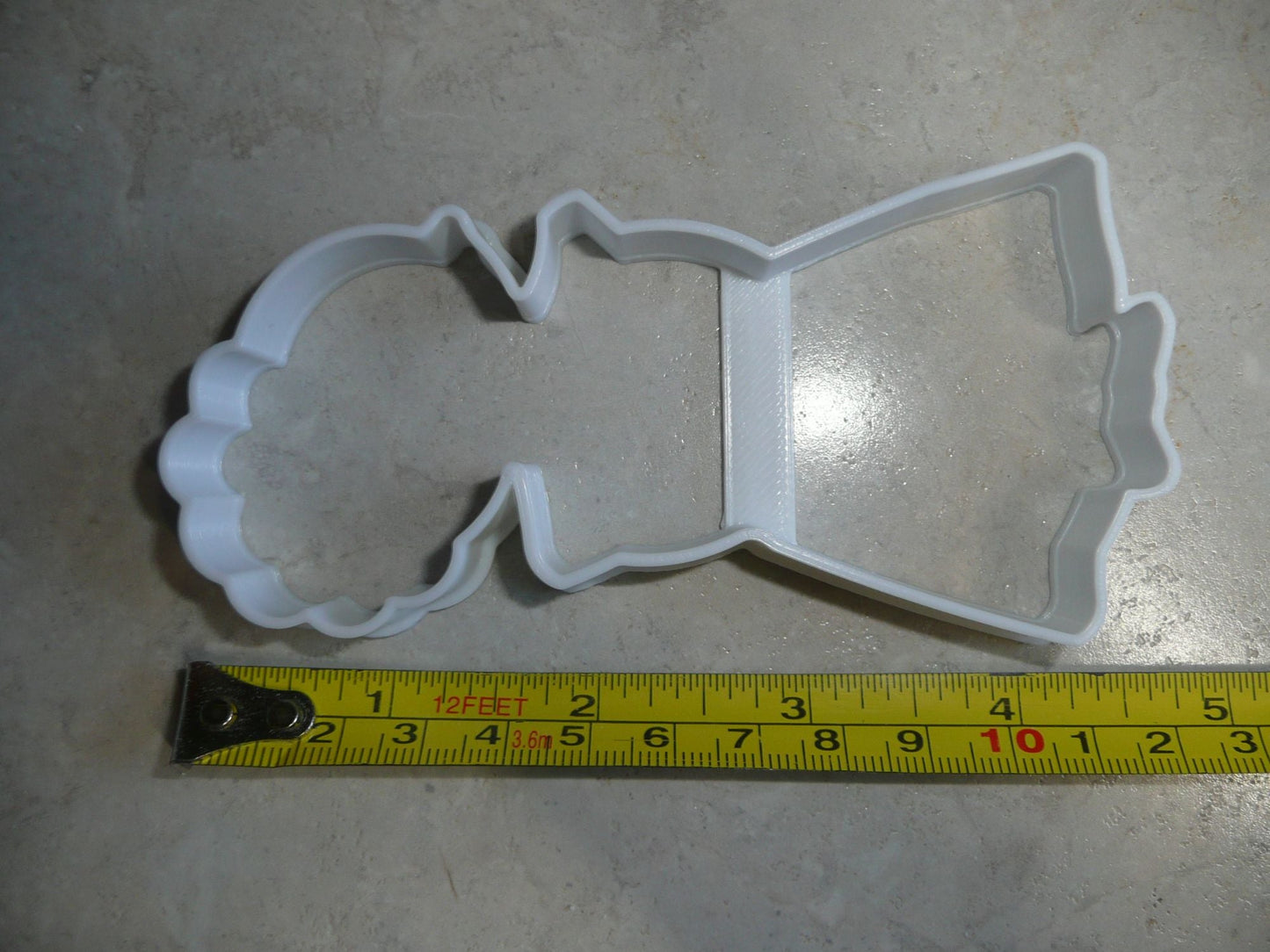 Lady Woman Outline Dia De Muertos Mexico Cookie Cutter USA PR3185