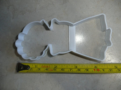 Lady Woman Outline Dia De Muertos Mexico Cookie Cutter USA PR3185