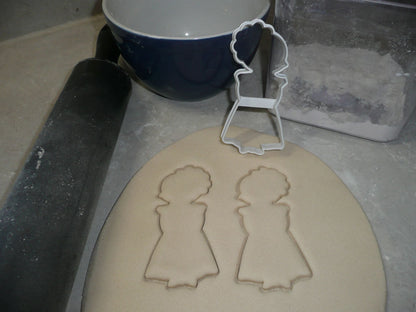 Lady Woman Outline Dia De Muertos Mexico Cookie Cutter USA PR3185
