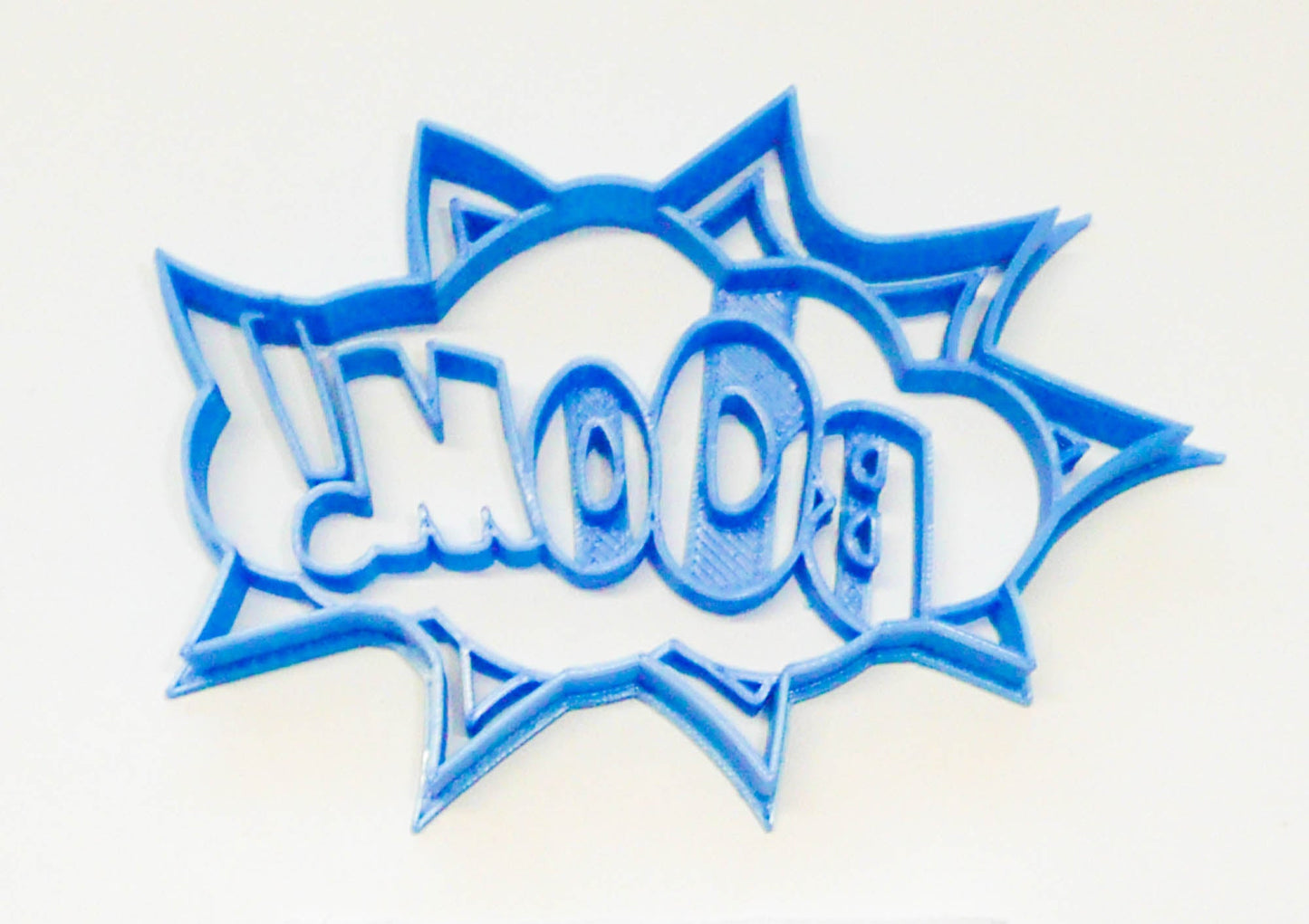 Boom Sign Quote Superhero Comic Book Movie Cookie Cutter Made in USA PR3197