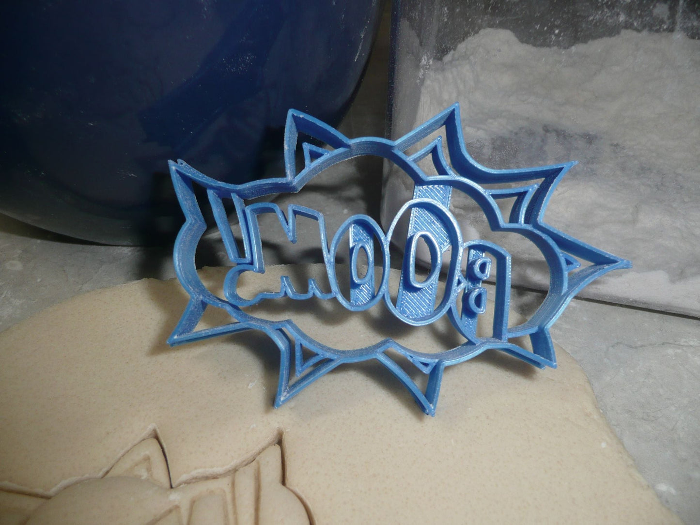 Boom Sign Quote Superhero Comic Book Movie Cookie Cutter Made in USA PR3197