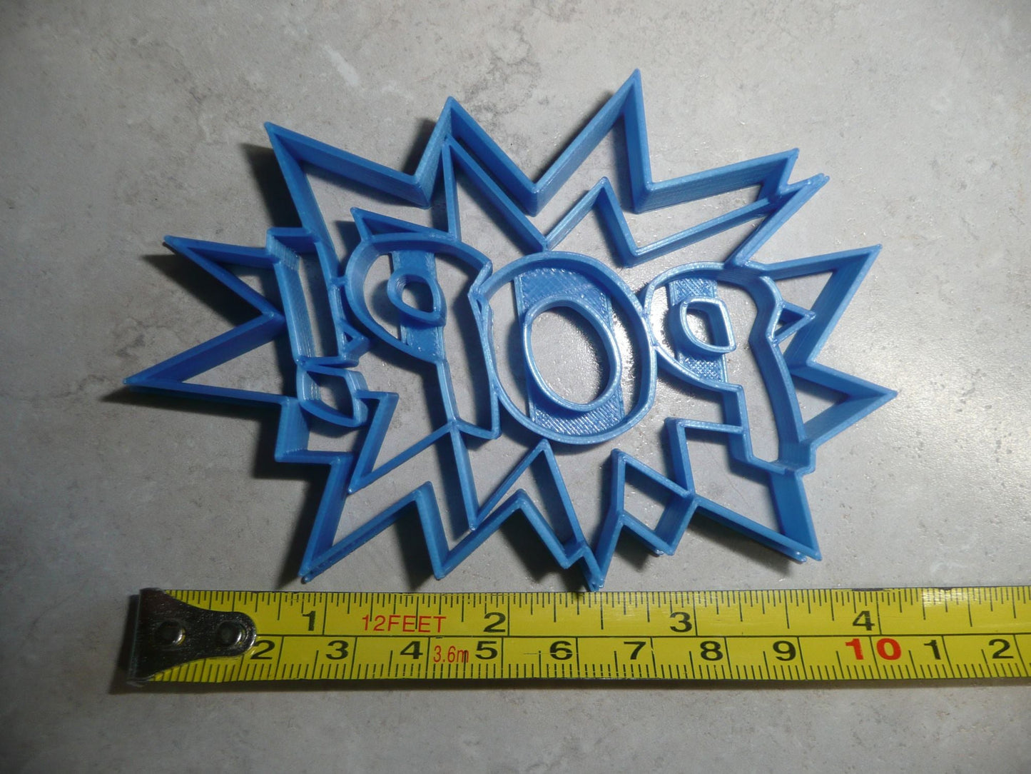 Pop Sign Quote Superhero Comic Book Movie Cookie Cutter Made in USA PR3199